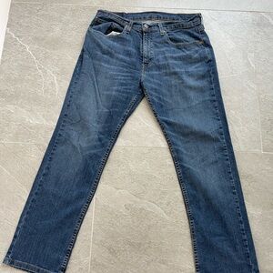 Levi's 559 Jeans Mens 34x30 Blue Cotton Denim Straight Faded Workwear Stretch